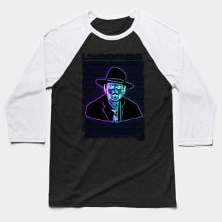 Johnny Depp neon art Baseball T-Shirt